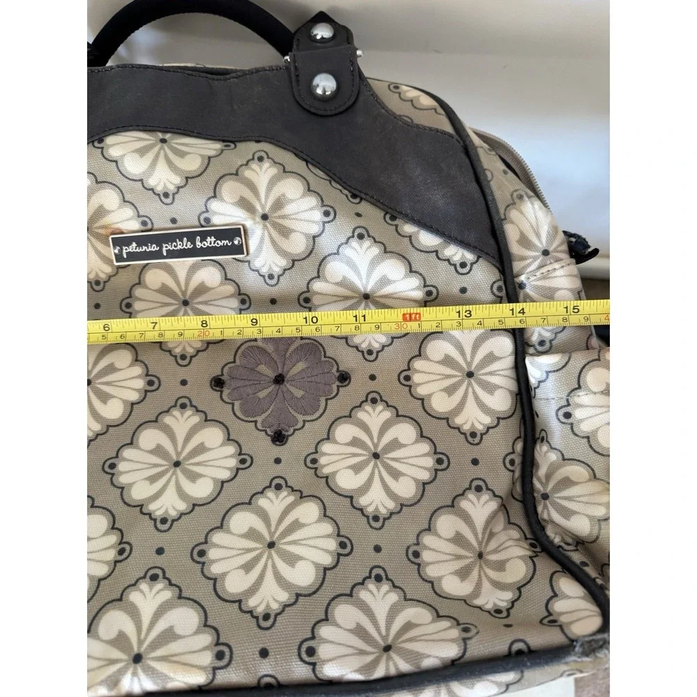 Petunia Pickle Bottom Cake Diaper Bag Flaws Read Damask Medallion Tote Backpack